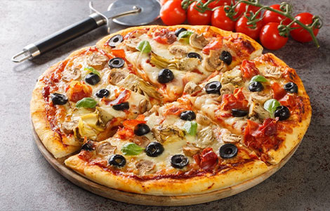 Rotatating-Capricciosa-Pizza
